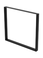 2 jeux de pieds métalliques "alba" noirs – Image 6